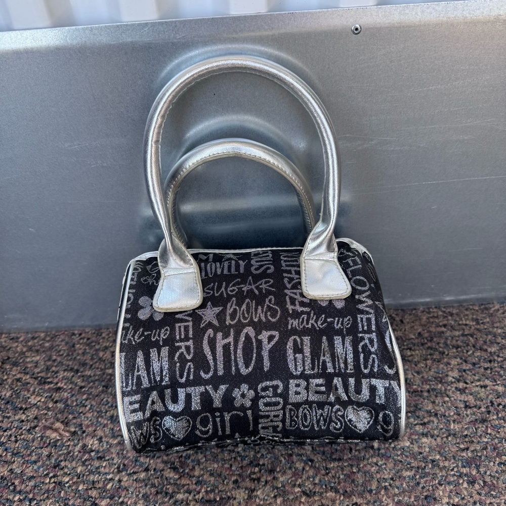 Chic Black and Silver Mini Bag